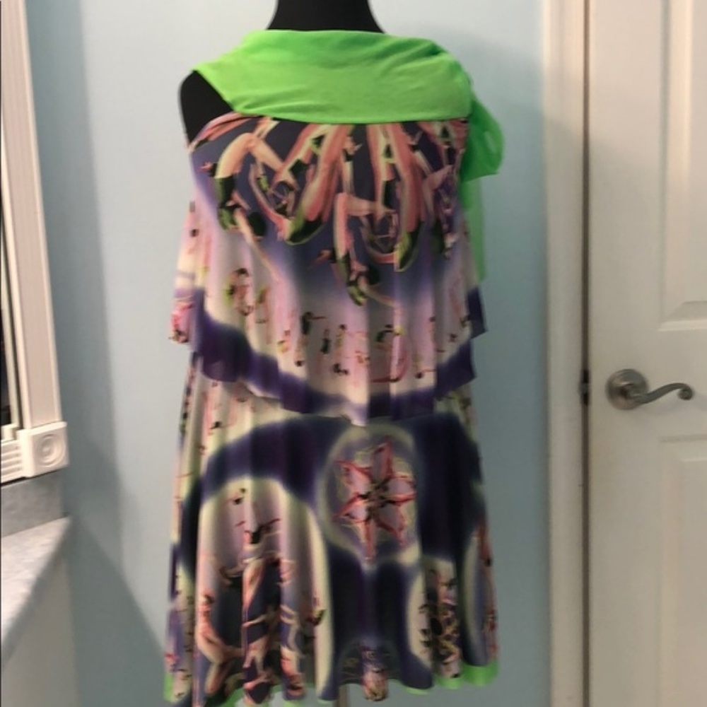 Jean Paul Gaultier Soleil Fuzzi Italy dress M